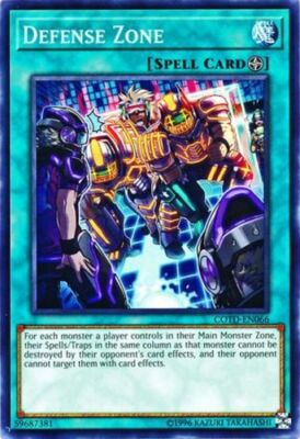 Defense Zone - COTD-EN066 - Common - Unlimited Edition x3 - Near Mint