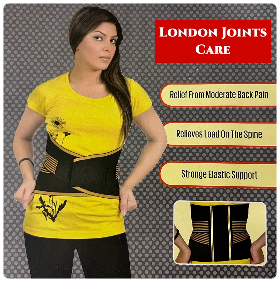 Lower Back Support Belt Double Pull posture compression brace Breathable NHS