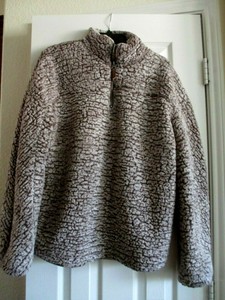 thread and supply sherpa pullover