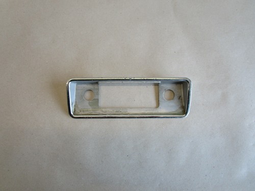 VW Käfer Bus T1 T2 Karmann Ghia Oldtimer Chrom Abdeckung Blende Cover Radio Orig