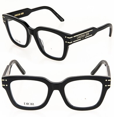 Lunettes de vue optiques CHRISTIAN DIOR SIGNATURE S5I noires 52 mm