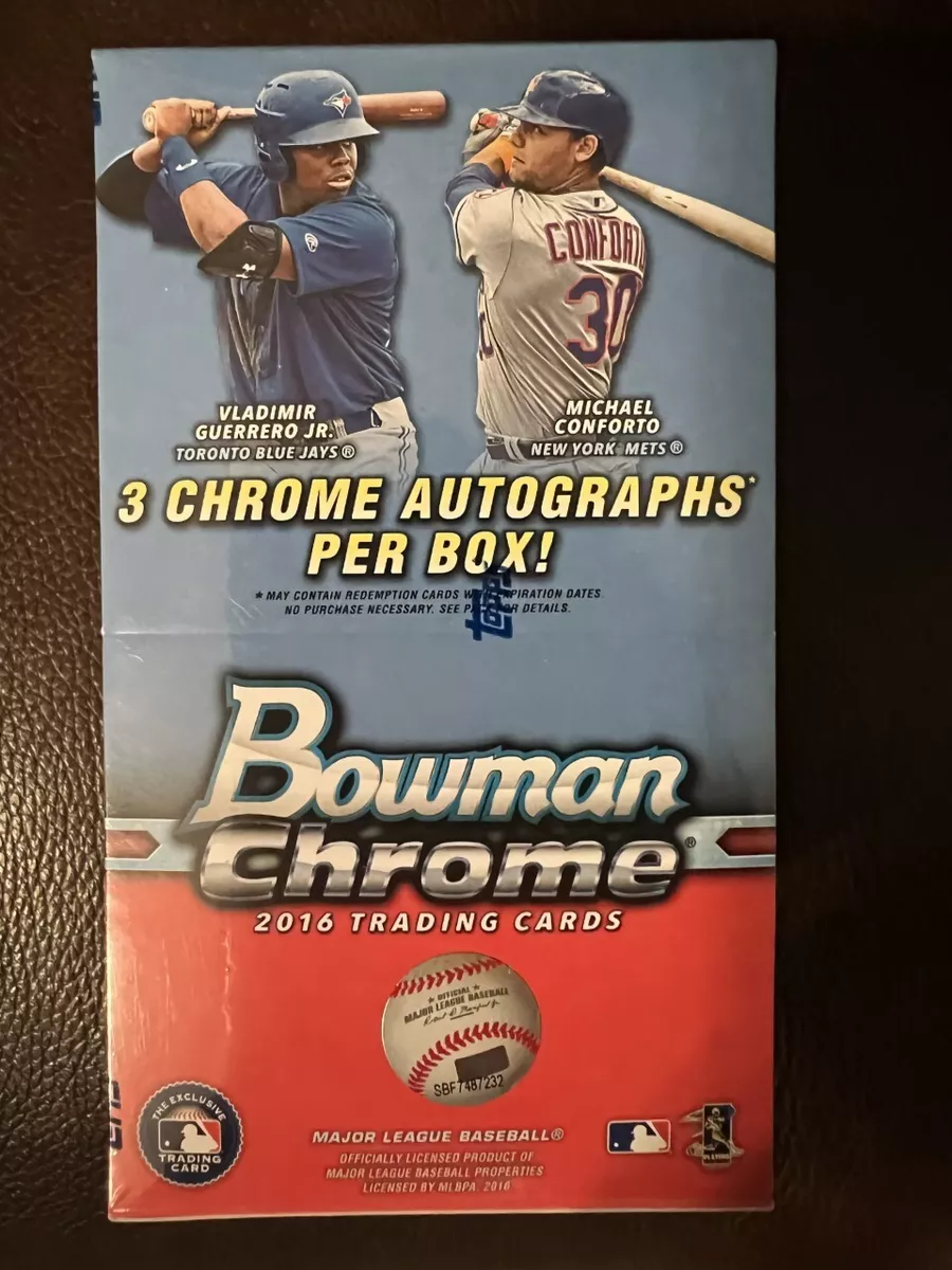 2016 Bowman Chrome Vending Box | eBay