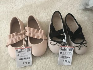 baby ballet shoes size 3
