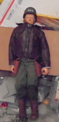 General Patton Figure 3rd Army Battle Bulge Uniform Pistol GI Joe
