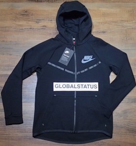 nike tech fleece windrunner black