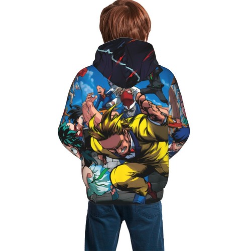 My Hero Academia Hoodie Teen Pullover Novelty Hoodie Party Favors Customized - Picture 6 of 33