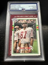 2005 Topps Fan Favorites Dwight Clark Auto Autograph Signed Card Rare PSA