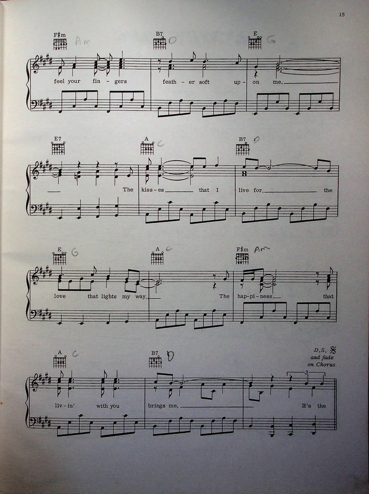 John Denver Back Home Again 1974 Piano Vocal Guitar Music Sheet Book - Image 4 of 4