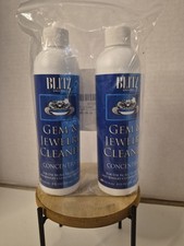BLITZ Concentrated Jewelry Cleaning Solution For Ultrasonic Cleaners 8 oz 2pack