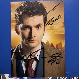 David Tennant. Scottish Actor. Doctor Who. Signed Photo circa 2007