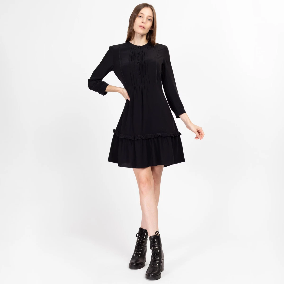 Miu Miu オープンバックドレス ブラック 36 Black Miu Miu Dresses for