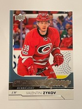 2017-18 Upper Deck Series 2 Hurricanes Valentin Zykov Young Guns Rookie #467