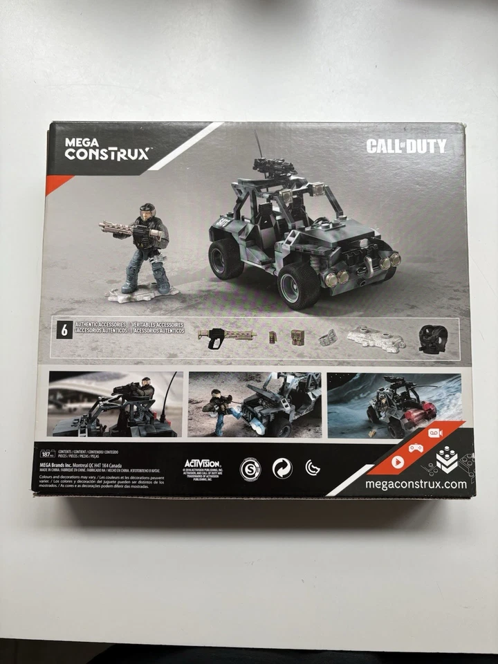 MEGA Construx Call of Duty ATV Ground Recon Set DXB63 SEALED - Image 2 of 2