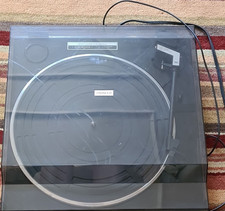 Pioneer Pioneer Black Turntable Record Player with Dust Cover
