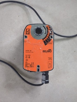 Belimo LF24 US Damper Actuator 24V 35 in-lb Spring Return Fail-Safe On/Off Used