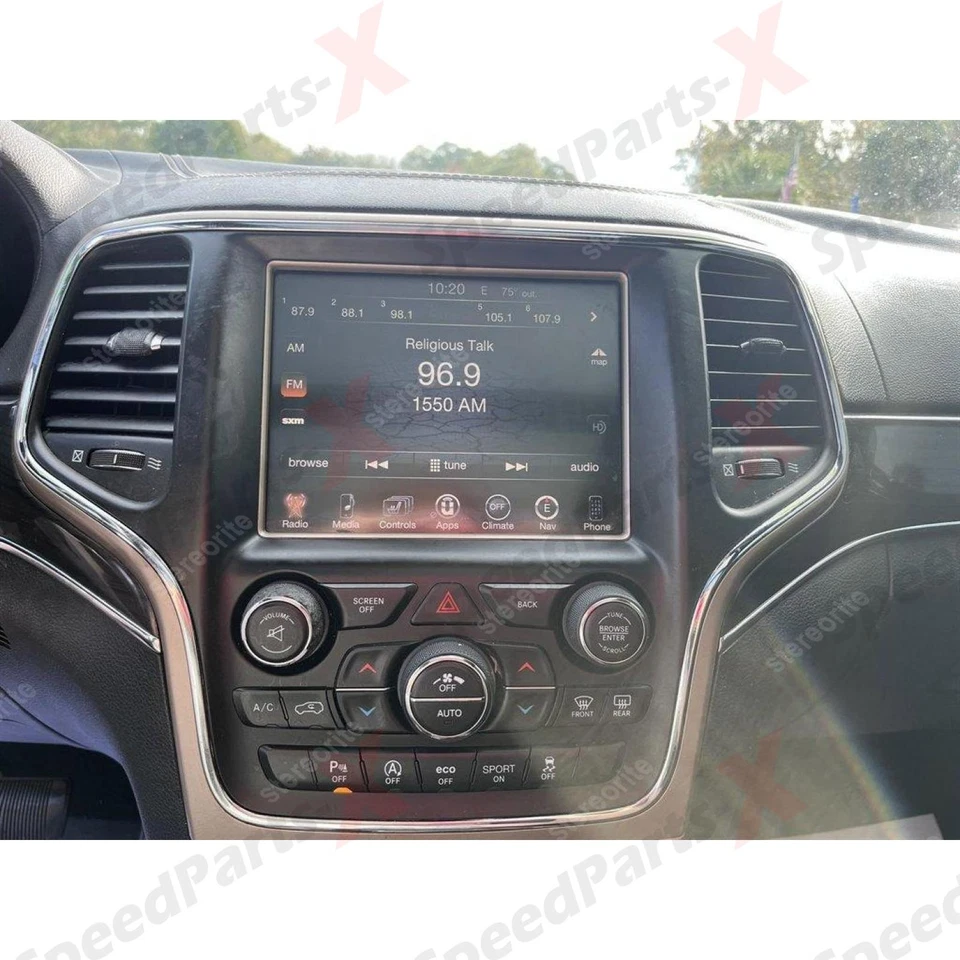 For Jeep Grand Cherokee 2015-2021 8.4" Apple Carplay Radio Android 14.0 GPS WIFI Foto 2 de 4