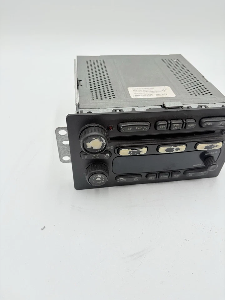 ⭐️2003 - 2006 Chevy GMC Yukon Tahoe GM 6 Disc Audio Stereo Radio 25753974 OEM - Image 3 of 4