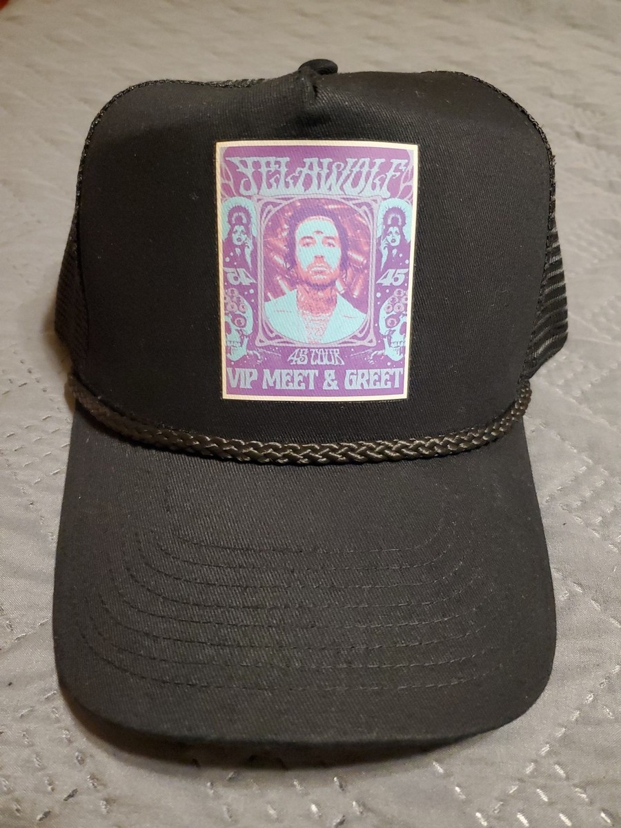 Yelawolf 2025 45 World Tour VIP Snapback Hat Slumerican Jelly Roll