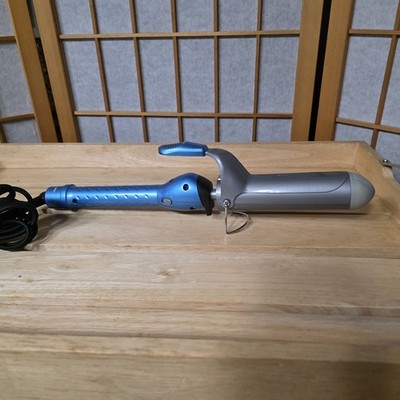 BaByliss PRO 1.5'' Nano Titanium Spring Curling Iron Tested Works CLEAN 