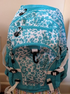 NWT -  High Sierra Loop Backpack with Tech Pocket - Tropic Leopard Teal - 19.5''
