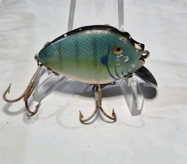 Vintage Heddon Punkinseed lure Wood - Bluegill | eBay