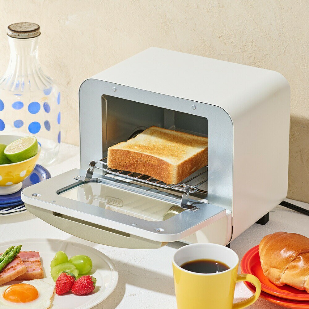 Toffy HAPPY COLLECTION K-HTS1 Toaster Oven Mini Compact Vibrant