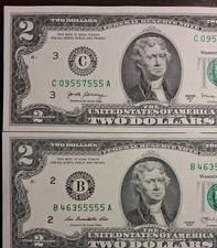 2013/7 2 Note 5 of kind Uncirculated 55555