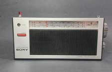 Vintage Rare Sony TR-837 3 Band 8 Transistor Radio Receiver - Tested  Works