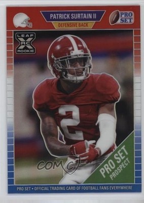 2021 Leaf Pro Set Metal 2/10 Patrick Surtain II #69 Rookie RC pn1