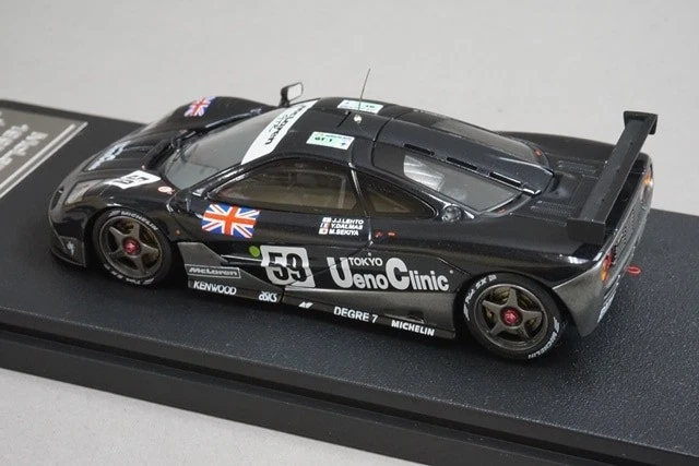 1:43 HPI 8257 McLaren F1 GTR Le Mans Winner 1995#59 Ueno Clinic model car - Image 2 of 4