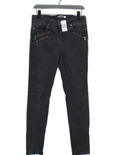 Mint Velvet Women's Jeans UK 14 Black Cotton with Elastane Skinny