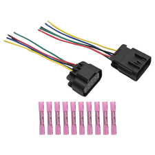 Male and Female Headlight Connector Plug Harness Pigtail Replacement for Chevy S