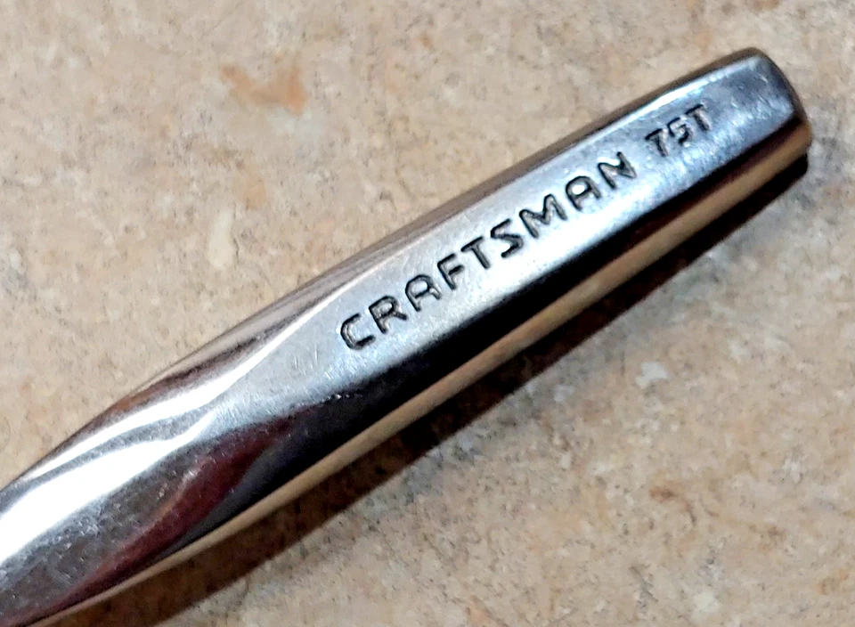 Llave de vaso de trinquete Craftsman 1/4" Drive 75T 2072 A-AE fina 75 dientes arco de 5° Foto 2 de 4