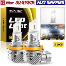 6000K AUXITO H8/H9/H11 LED Headlight 60W Bulb Super White Light Direct-plug