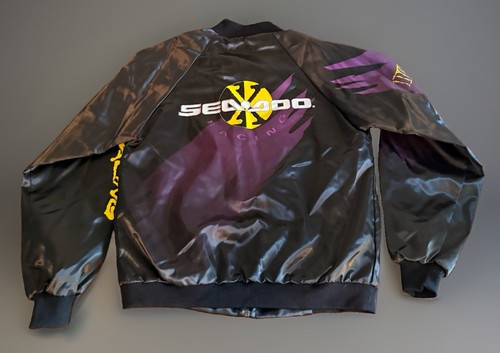 Vintage Sea Doo Racing Jacket Men’s Small Nylon 90s Sport EXCELLENT CONDITION!!! - Picture 2 of 10
