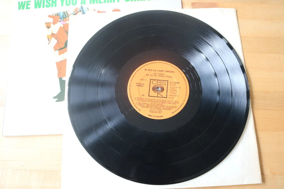 The Ray Conniff Singers - We Wish You A Merry Christmas - CBS - 1962 - VG - Image 4 of 4