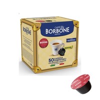 Caffè Borbone Kompatibel Nescafé Dolce Gusto 50 Kapseln Mischung Rossa
