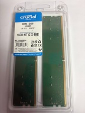 Crucial 16GB Kit (2x8GB) DDR4-2400 Desktop RAM – New in Package