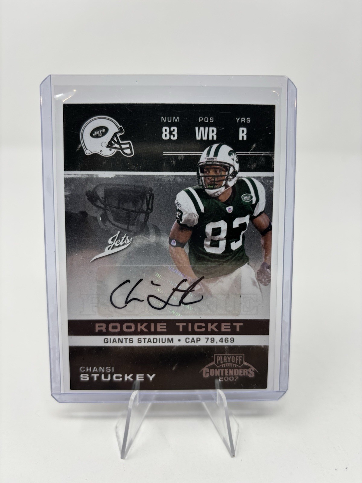 Chansi Stuckey Playoff Contenders #124 Autograph