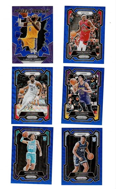 2023-24 Lot Of 10 Panini Prizm Basketball Cards.
