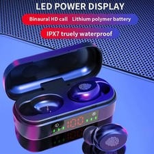 Bluetooth 5.0 Earphones Charging Case Earbuds For iPhone 17 16 15 14 13 Pro Max