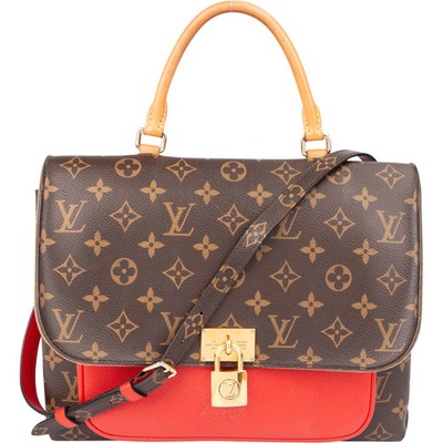 Louis Vuitton Canvas Monogram Marignan Handbag Tasche