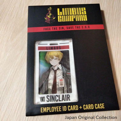 Limbus Company Sinclair Staff Identity Card ID & Card Case from japan New