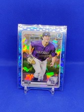 2020 Bowman Draft Sapphire Michael Toglia #BD-175 Colorado Rockies
