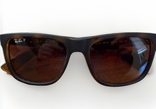 Ray Ban RB4165 Justin Polarized 54mm Matte Brown 865T5 Sunglasses