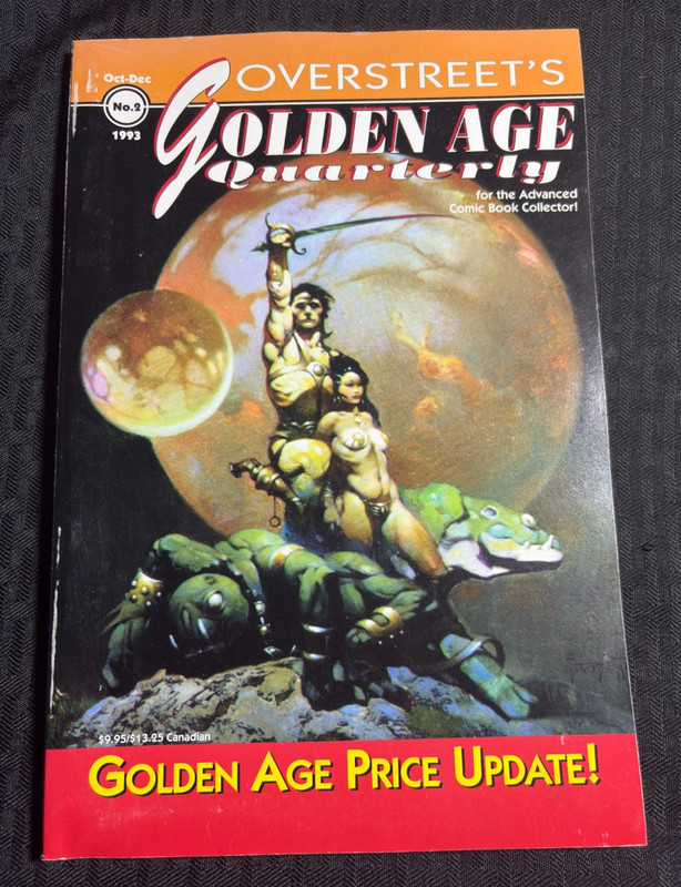 1993 GOLDEN AGE QUARTERLY Magazine #2 FN+ 6.5 Frank Frazetta / Carl Barks
