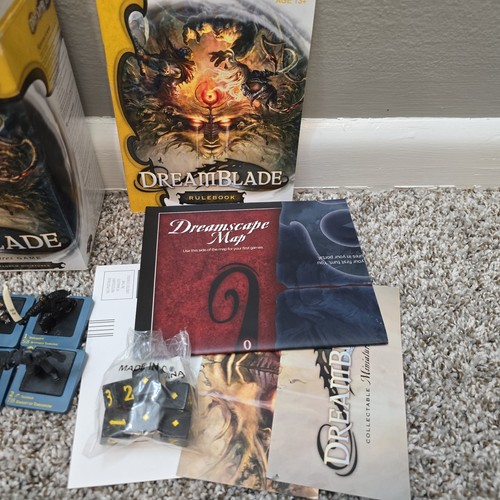 Dreamblade Miniatures Lot Of 73 Rulebook Map Etc - Picture 3 of 12