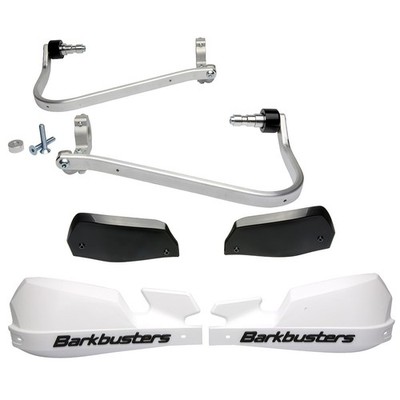 Barkbusters 2064410075 VPS Two Point Mounted Handguard Kit White