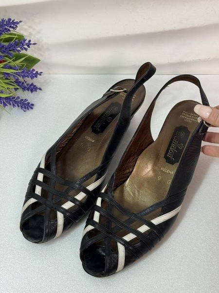Women Dorndorf Heels Black Leather 40