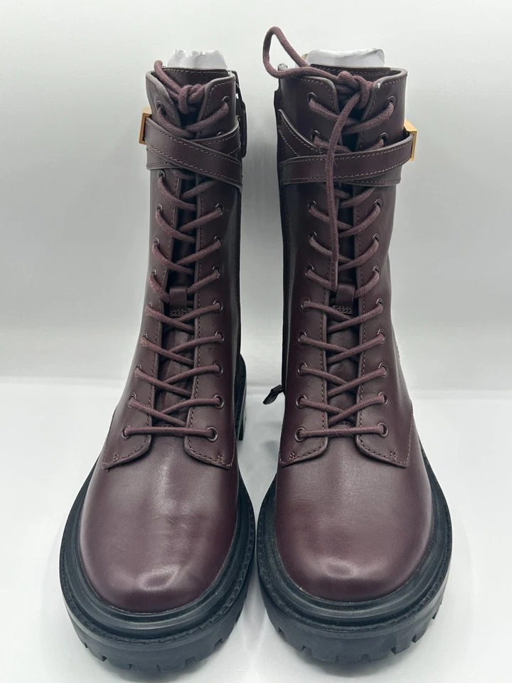 Botas estilo combate Tory Burch para mujer accesorios en T suela bota para mujer talla ~ 8 Foto 2 de 4